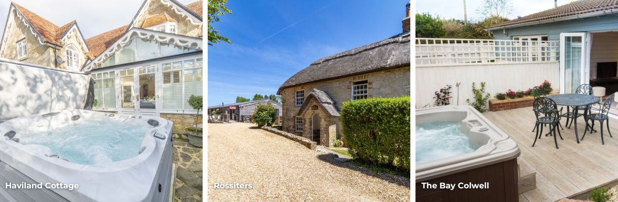 Cottages and houses with hot tubs on the Isle of Wight